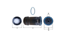 SU AYIRICI FİLTRE ACTROS AXOR 457-501-906-FORD 1838 (CleanLine)